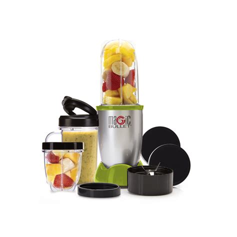 Experience the ease of slicing and dicing with the Magic Bullet set